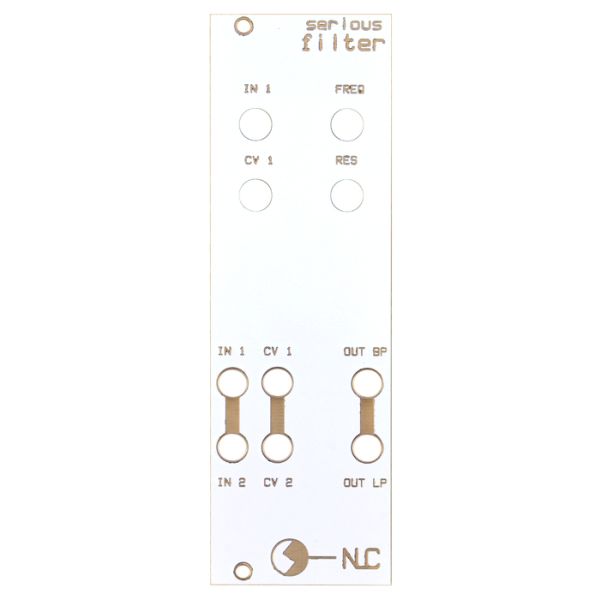 Serious Filter - Panel | NonLinear Circuits