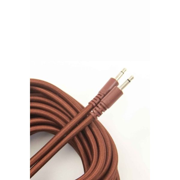 Braided Patch Cables - Brown