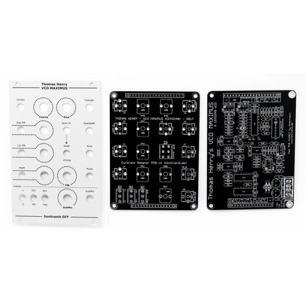 VCO Maximus PCB / Panel Set | Fonitronik