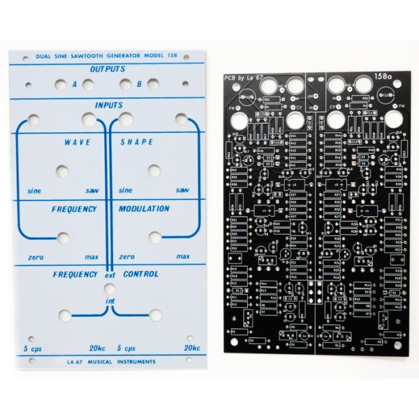 158A - Dual Sine/Saw Generator Panel | La67