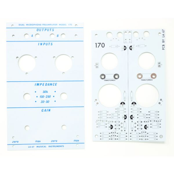 170 - Dual Microphone Pre-Amplifier | La67