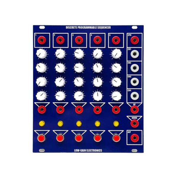 Discrete Programmable Sequencer | Low-Gain Electronics