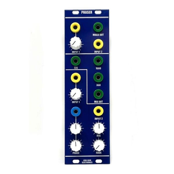 Phaser + Dual Audio Mixers | Low-Gain Electronics