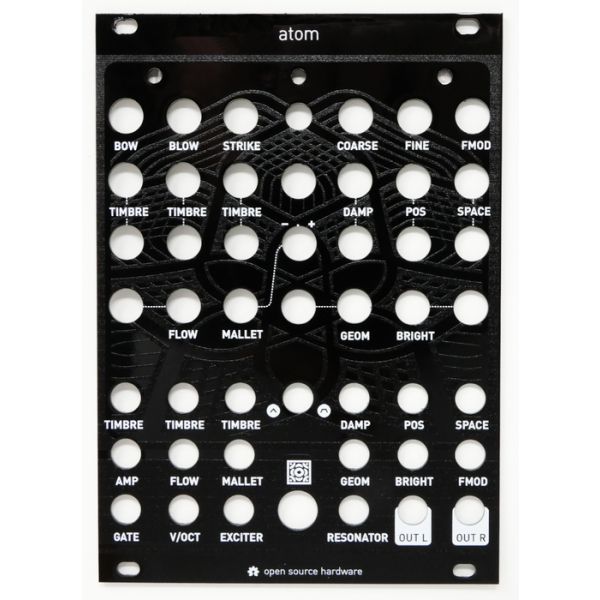 Atom - "Elements" Panel (Black) | MagPie Modular / Antumbra 