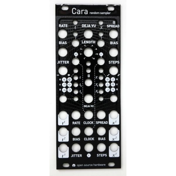 Cara -  "Marbles" Panel (Black) | MagPie Modular / Antumbra
