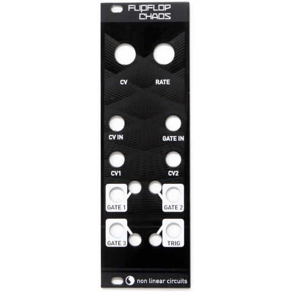 Flip Flop Chaos - Panel (Black) | MagPie Modular