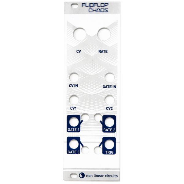 Flip Flop Chaos - Panel (White) | MagPie Modular