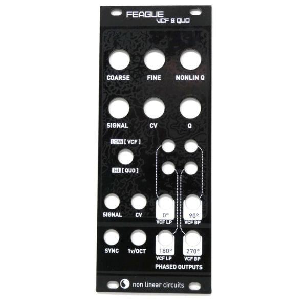 Feague - Panel (Black) | MagPie Modular