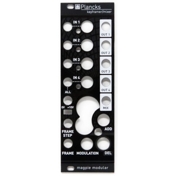 Plancks - 8hp Frames PCB/Panel | MagPie Modular
