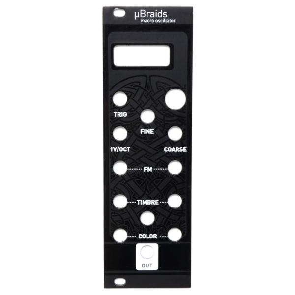 uBraids - 8hp Braids Panel | MagPie Modular