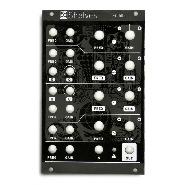 Shelves - Panel (Black) | MagPie Modular