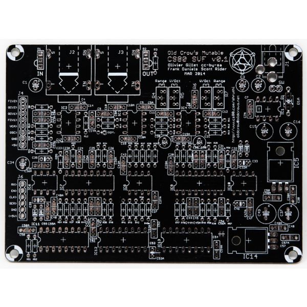 Shruthi CS80 Filter PCB