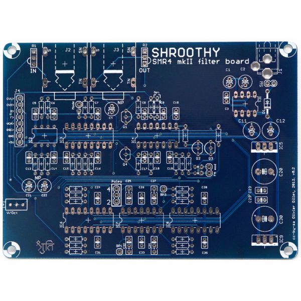 Shruthi SMR4 mkII Filter PCB