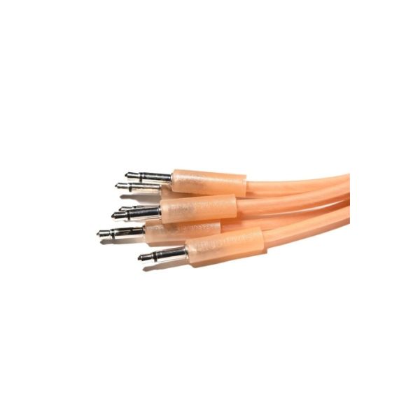 6 Pack Skinny Tangerine Glowing Cables | Modbang