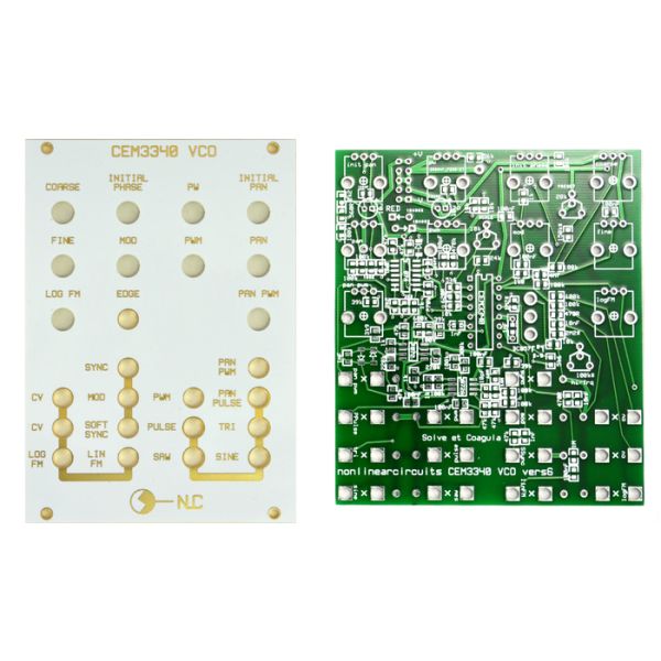 CEM3340 VCO - 3340 Voltage Controlled Oscillator | NonLinear Circuits