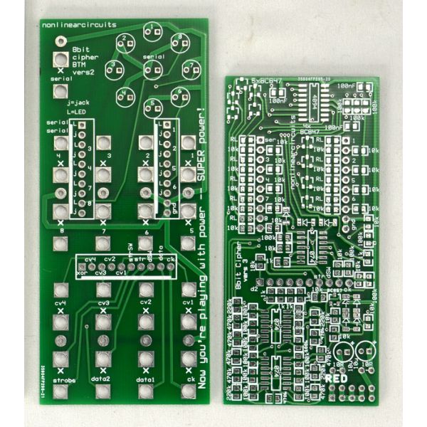 8 Bit Cipher - PCB Set | NonLinear Circuits