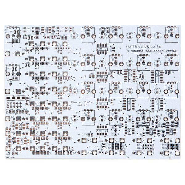 Bindubba - Sequencer PCB | NonLinear Circuits