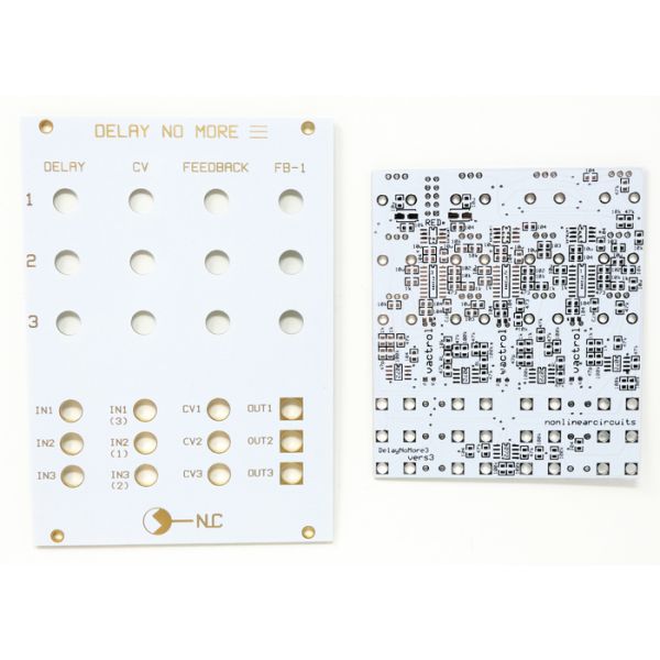 Delay No More 3 - Triple Voltage Controlled Delay | NonLinear Circuits