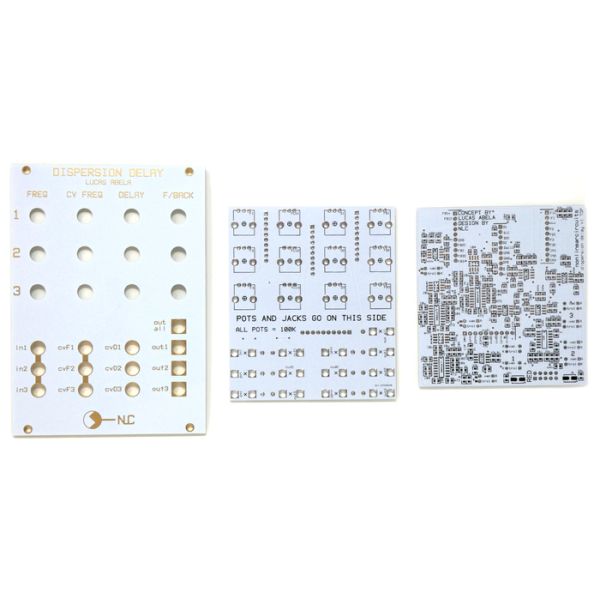 Dispersion Delay - Triple Bandpass Filter + Delay | NonLinear Circuits
