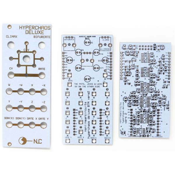Hyperchaos Deluxe - Chaos Switch | NonLinear Circuits