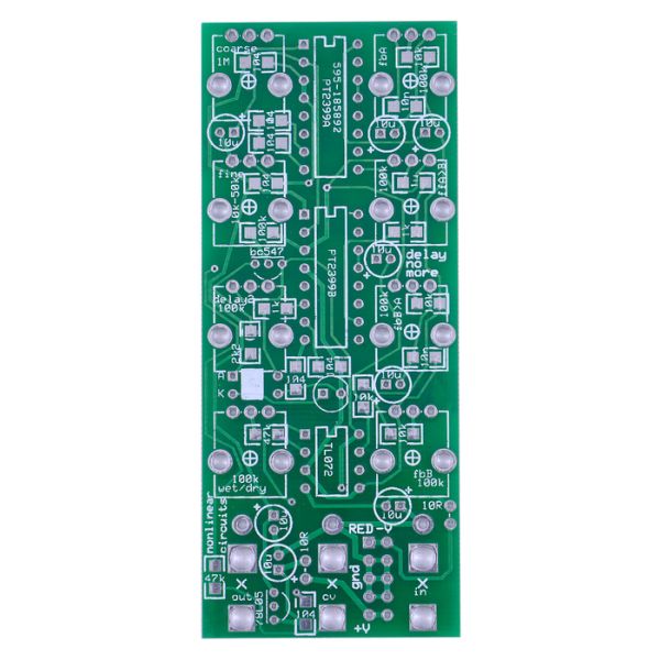 Delay No More - PT Delay PCB | NonLinear Circuits