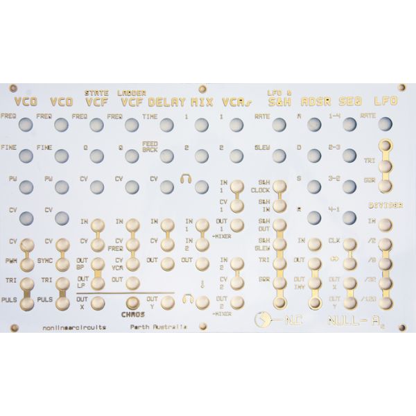 Null A2 - Full Modular Voice Panel | NonLinear Circuits