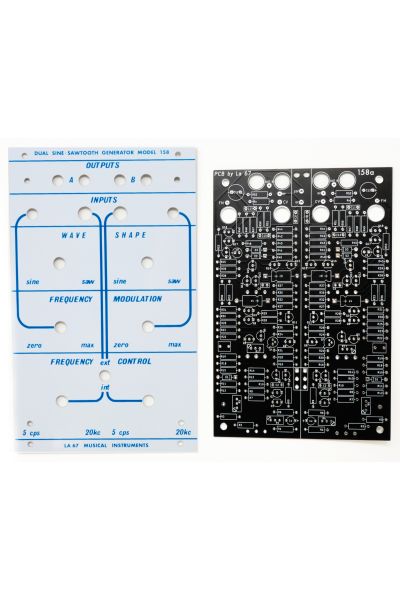 LA 67 158A Dual Sine/Saw Generator PCB/Panel