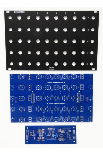 Low-Gain Electronics Dub Matrix Mixer PCB/Panel 