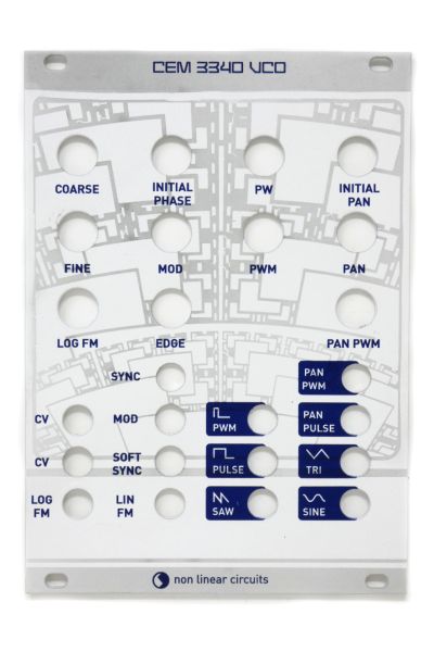 CEM3340 VCO - 3340 Voltage Controlled Oscillator | NonLinear Circuits