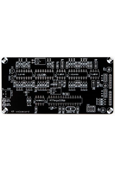 Ambika Desktop Poly Synth Project 4 Pole Mission Voice Card PCB