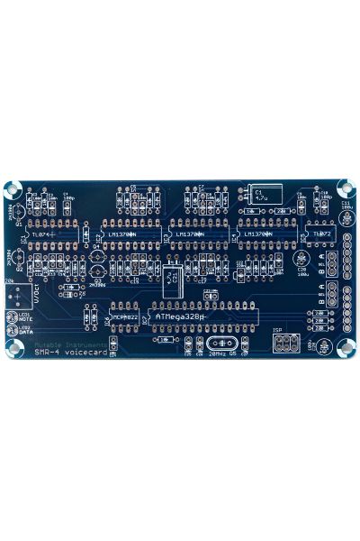 Ambika Desktop Poly Synth Project SMR4 Voice Card PCB