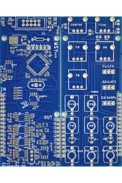 WSYnth FM Ogre PCB/Panel