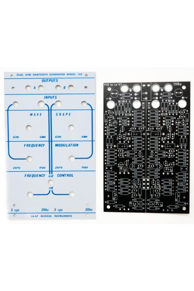 LA 67 158A Dual Sine/Saw Generator PCB/Panel