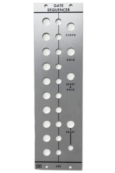 Loudest Warning CGS89 Gate Sequencer Panel 