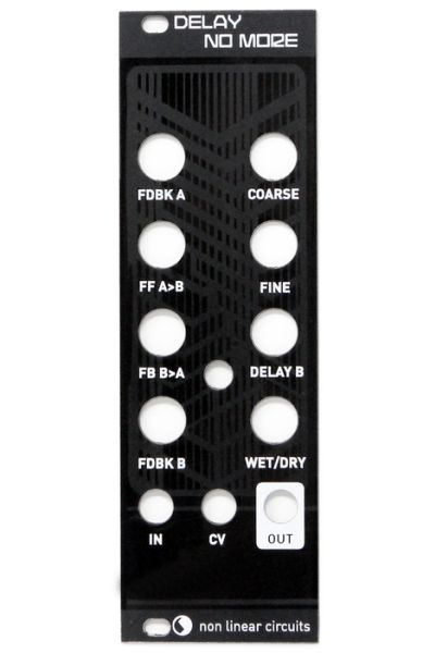NLC Delay No More Magpie Panel Black