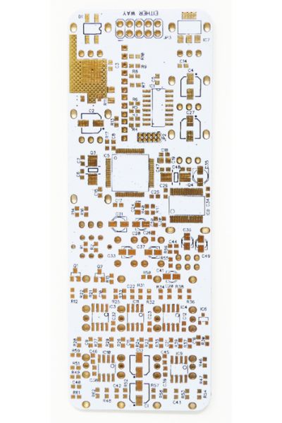 uBurst: 8HP Clouds PCB Bottom