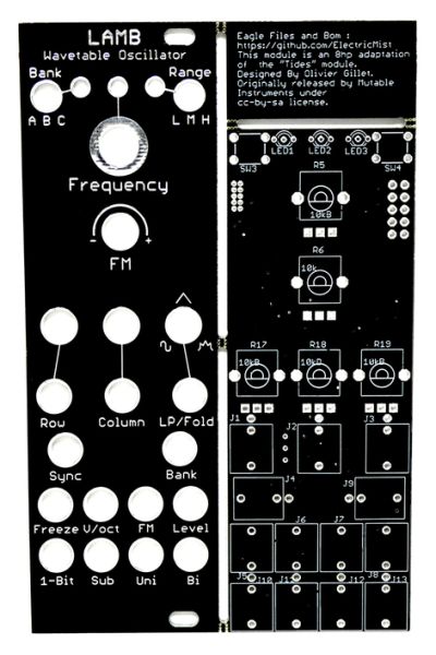 Swirls (mini Tides) PCB/Panel