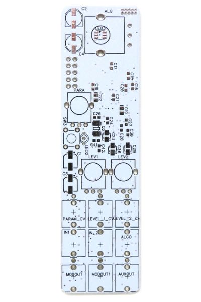 Twists: microMutated 6hp Warps PCB Top