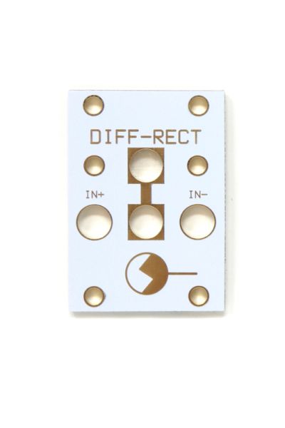 1U Diff-Rect - Intellijel Tile White Pan / PCB Set
