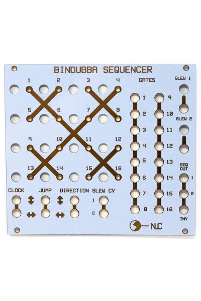 NLC Bindubba Sequencer panel Nonlinear Circuits