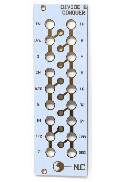 Divide & Conquer - Clock Divider Panel | NonLinear Circuits
