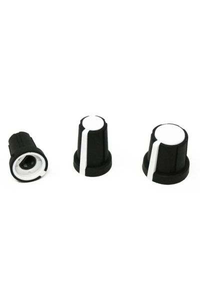 Rogan PT-PS Soft Touch Skirted Knobs (D-Shaft)
