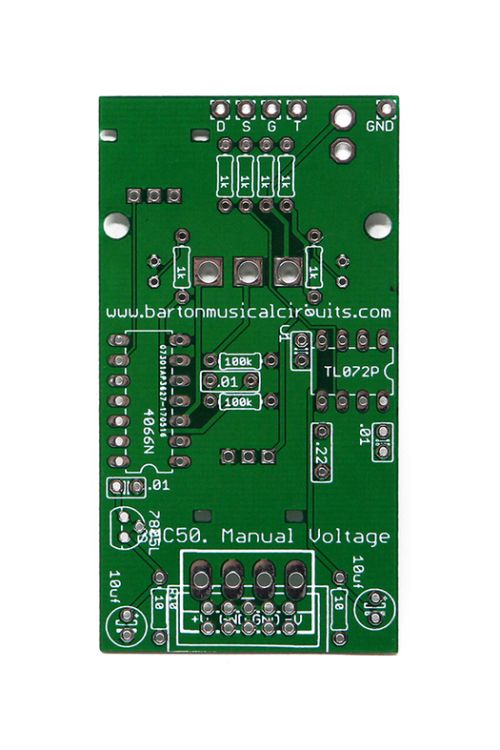 BMC050 - Manual Voltages