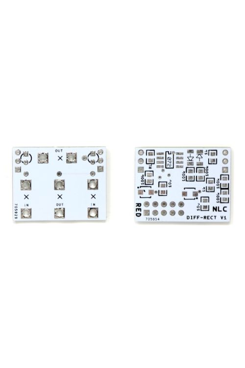 1U Diff-Rect - Intellijel Tile White Pan / PCB Set