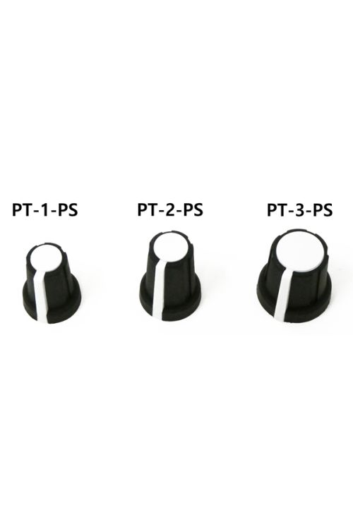 Rogan PT-PS Soft Touch Skirted Knobs (D-Shaft)