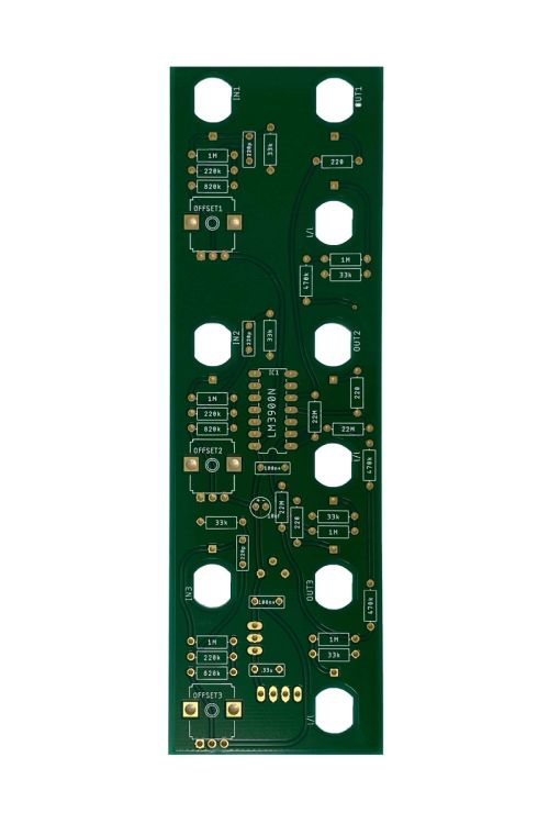 Tripple Comparator | Prism Circuits - Modular Addict Synth-DIY